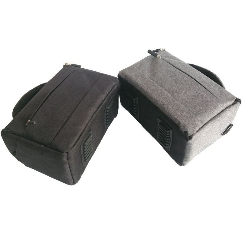 Geantă de umăr pentru camere DSLR și mirrorless, impermeabilă și antișoc, protecție anti-furt, construcție din nailon cu căptușeală poliester