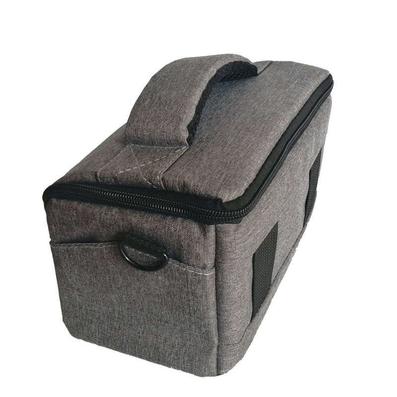 Geantă de umăr pentru camere DSLR și mirrorless, impermeabilă și antișoc, protecție anti-furt, construcție din nailon cu căptușeală poliester