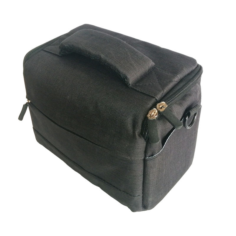 Geantă de umăr pentru camere DSLR și mirrorless, impermeabilă și antișoc, protecție anti-furt, construcție din nailon cu căptușeală poliester