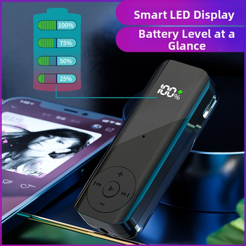 Căști Bluetooth Lavalier • autonomie 0–4 h • rază de 10 m • IPX4 • Bluetooth 2.0