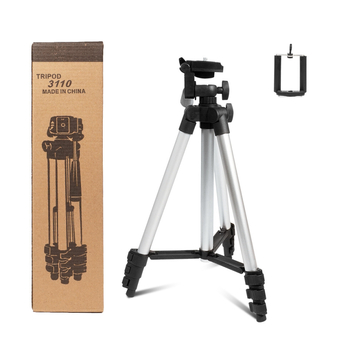 Suport trepied model 3110, 3D PTZ, Aliaj ABS de aluminiu, sarcină 2 kg, greutate 400 g