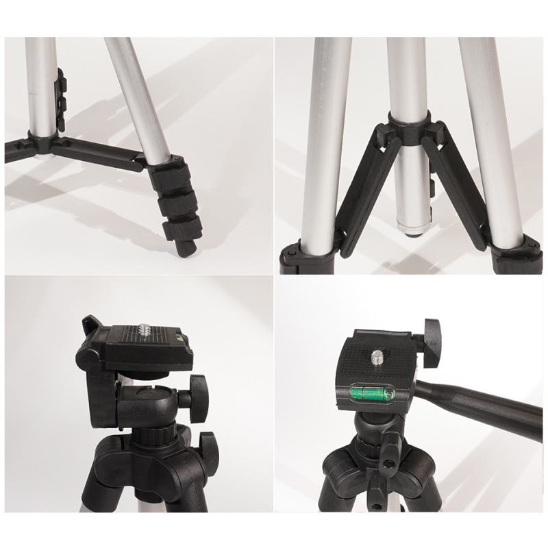 Suport trepied model 3110, 3D PTZ, Aliaj ABS de aluminiu, sarcină 2 kg, greutate 400 g