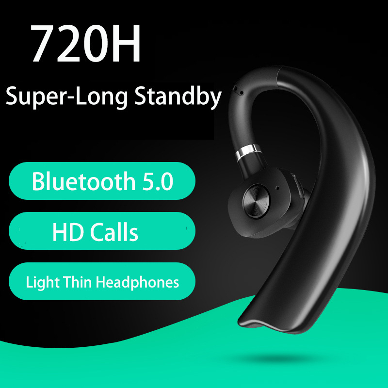 Bluetooth slušalica za jedno uho, sportski model, Bluetooth 5.0, domet 10 m, trajanje baterije >8 sati, podržava pozive i glazbu
