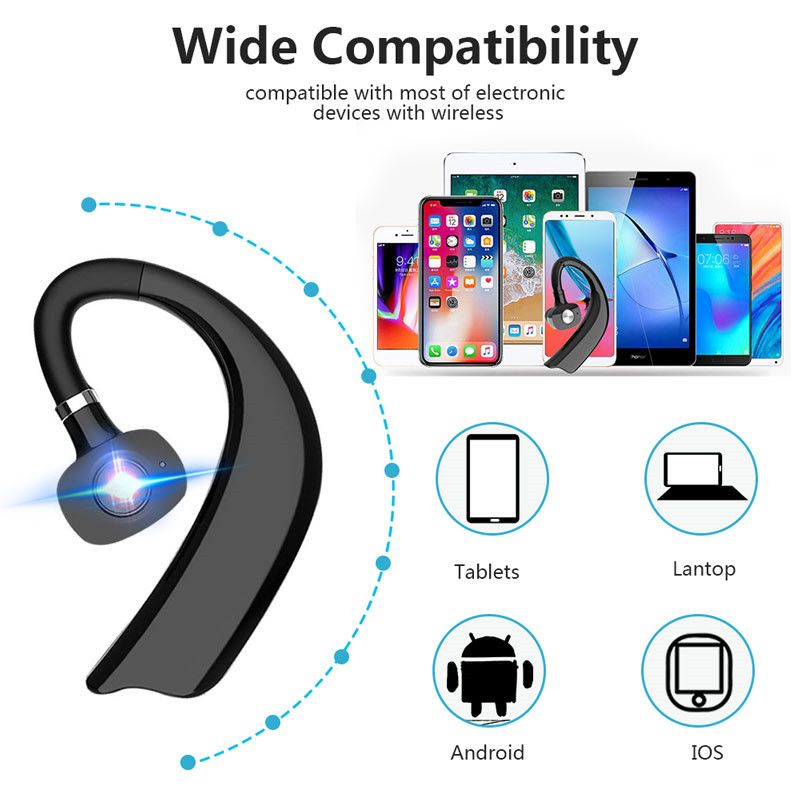 Bluetooth slušalica za jedno uho, sportski model, Bluetooth 5.0, domet 10 m, trajanje baterije >8 sati, podržava pozive i glazbu