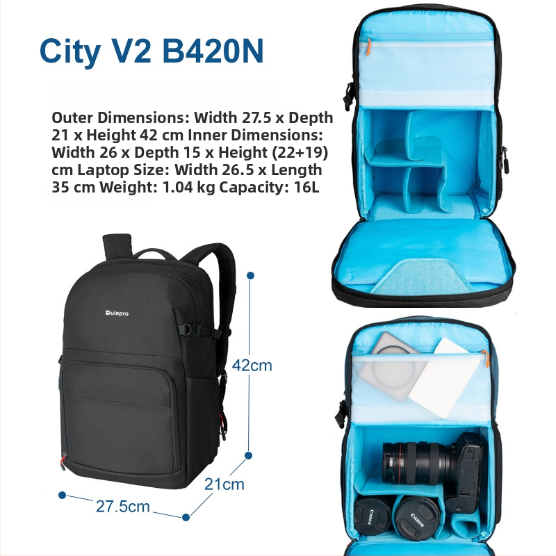 Dulepro vodootporni ruksak za kameru za DSLR i dron opremu