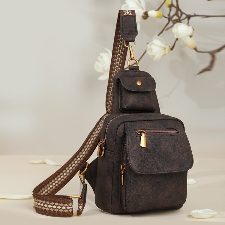 PU női crossbody táska, európai stílus, 2025 nyár, mindennapos használat