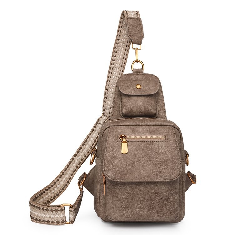 PU női crossbody táska, európai stílus, 2025 nyár, mindennapos használat
