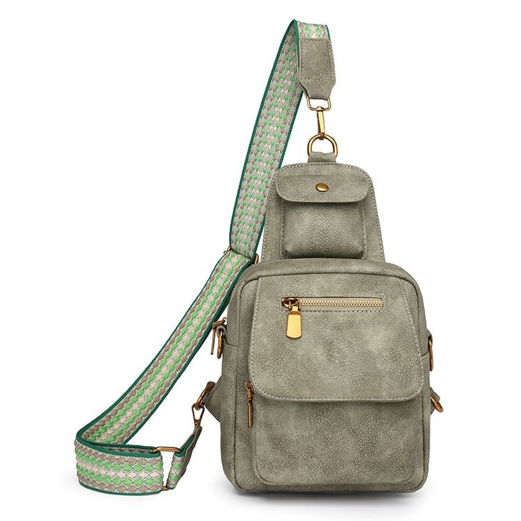 PU női crossbody táska, európai stílus, 2025 nyár, mindennapos használat
