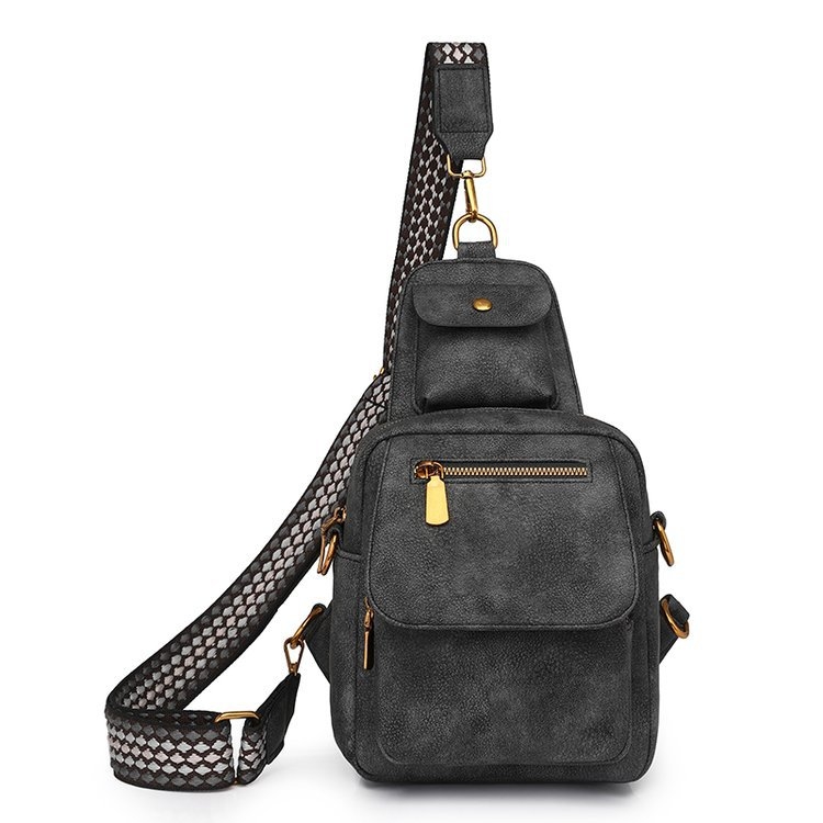 PU női crossbody táska, európai stílus, 2025 nyár, mindennapos használat