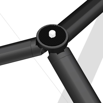 zy-002 Mini aluminijski stolni stativ za mobitel, projektor i kameru – 3-sekcijski, kuglična glava, nosivost 2–5 kg