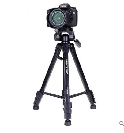 Yunteng 668 Stativ za Kameru | Aluminijska legura | Za kamere | 4 sekcije | Nosivost 3 kg