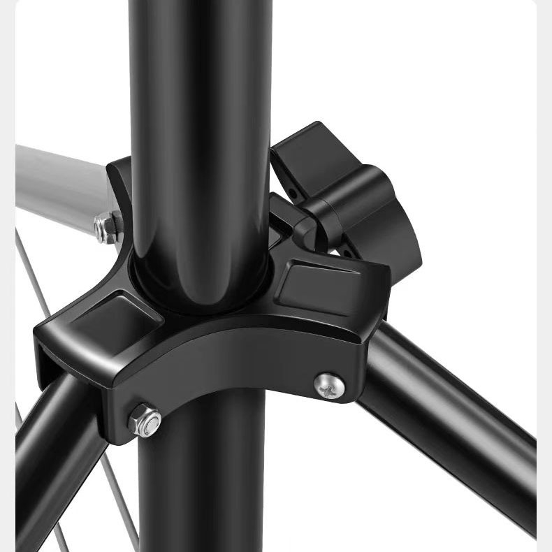 Stalak za rasvjetu za fotografiju i livestream, visina 4 m, nosivost 3–5 kg, sklopivi, izrađen od željeznog cijevi i najlonske plastike, promjer cijevi 22–35 cm