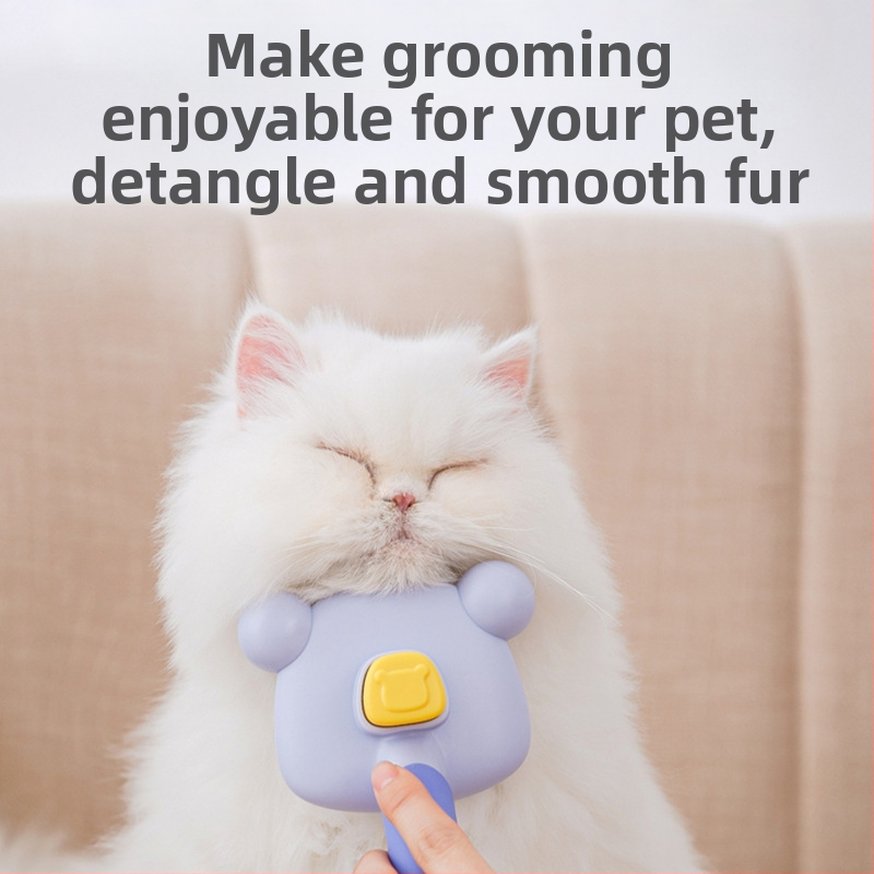 Kaķu kopšanas ķemme, pūka noņemšana, zīmols Nerve Cat, piemērots kaķiem