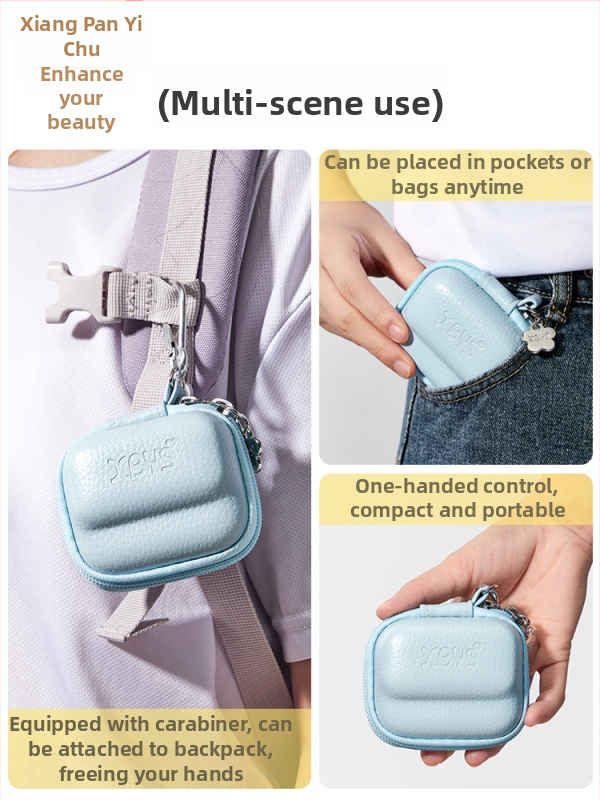 Torba za pohranu Insta360 GO 3 – EVA + PU koža, clutch stil, gradski minimalizam, podstava od poliester-pamuk smjese, proljeće 2025 izdanje