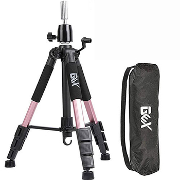 Stativ pentru peruci, aliaj de aluminiu, design cu 3 secțiuni, model Q11, capacitate de încărcare 2–5 kg