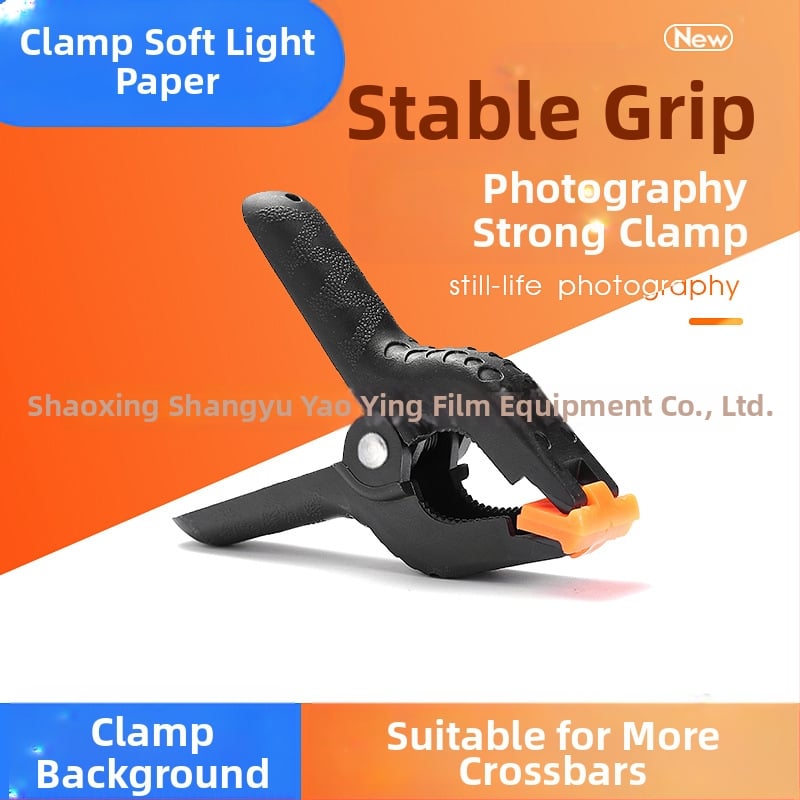 Fono stovas studijinei fotografijai - Plastinė konstrukcija, Modelis: galingas spaustukas, Tinka produktų fotografijai, Svoris 0.1 kg