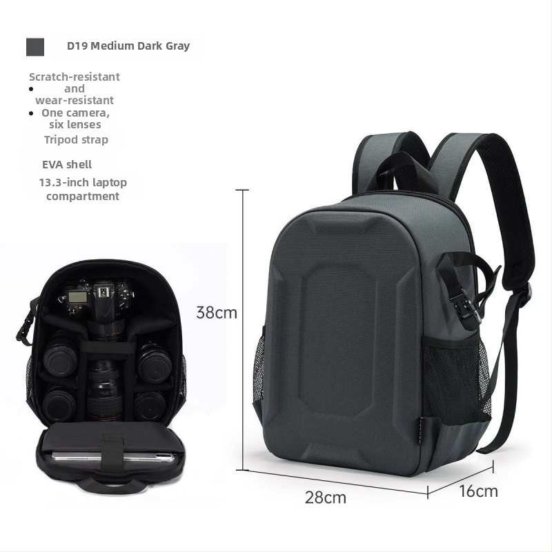 Torba za fotoaparat od PU materijala; Neural Bridge sustav nošenja; stil ručne torbe; muški dizajn; proljeće 2018