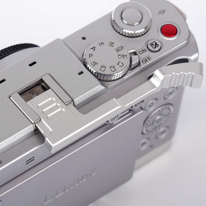 Držač prsta za kameru Panasonic S9 s hot-shoe nosačem, aluminijska legura, 1 sekcija, promjer cijevi 8