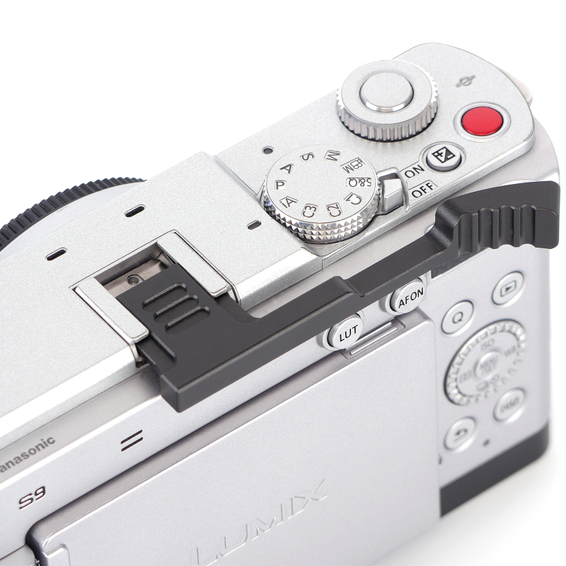 Držač prsta za kameru Panasonic S9 s hot-shoe nosačem, aluminijska legura, 1 sekcija, promjer cijevi 8