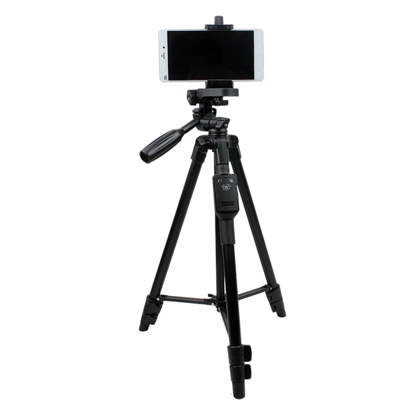 Yunteng 5208 univerzalni stativ za mobitel/DSLR s Bluetooth daljinskim upravljačem, prijenosan, materijal ABS + aluminijski spoj