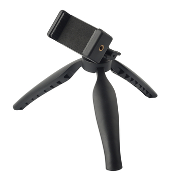 VL-03 Επιτραπέζιο τρίποδο για κινητά τηλέφωνα και μικρές κάμερες – 1 τμήμα, πλαστικό, αντοχή 2–5 kg, ρυθμιζόμενο επί τραπεζιού
