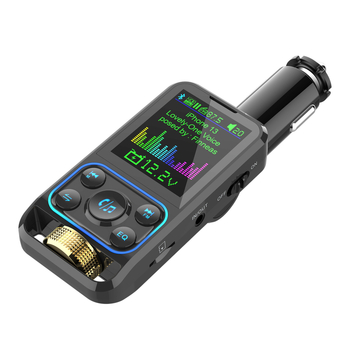 BC83 auto Bluetooth MP3 player s QC3.0/PD3.0, OLED zaslon, 12 sati reprodukcije, FM modulacija, bez memorije