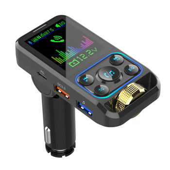 BC83 auto Bluetooth MP3 player s QC3.0/PD3.0, OLED zaslon, 12 sati reprodukcije, FM modulacija, bez memorije