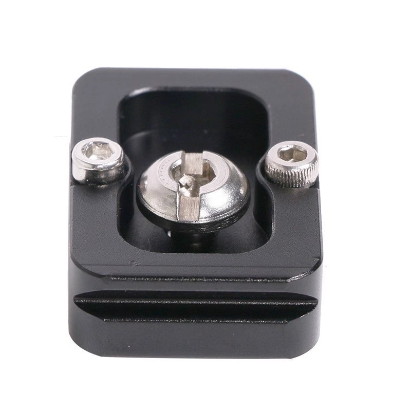 PU-25 Placă de eliberare rapidă pentru bază de cameră, aliaj de aluminiu, compatibilă cu ball head, încărcare peste 20 kg