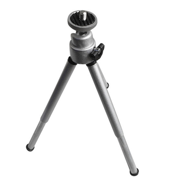 Dingfeng df-2 Trepied din aliaj de aluminiu, integral metal, pentru DSLR și camere mirrorless, portabil, 4 secțiuni