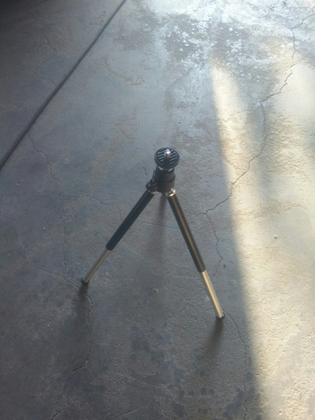 Dingfeng df-2 Trepied din aliaj de aluminiu, integral metal, pentru DSLR și camere mirrorless, portabil, 4 secțiuni