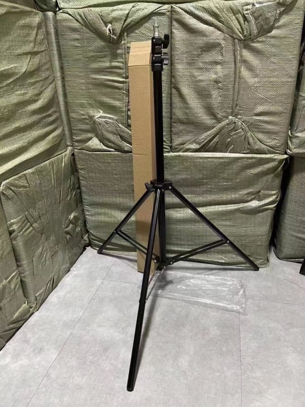 Željezni stativ za prijenos uživo, nosivost 2,5 kg, promjeri cijevi 0,16/0,19/0,22 mm, 3 sekcije