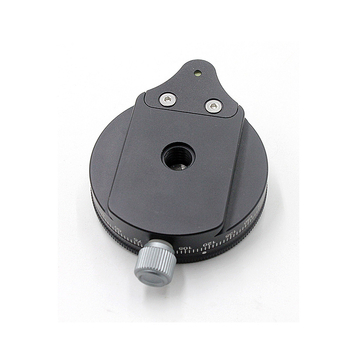 Panoramska sferna aluminijska legura PTZ stezaljna podloga za fotoaparat na stativu, 360° rotacija; 3/8–1/4 pretvarački vijak; težina 0,13 kg; kompatibilno s DSLR.