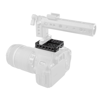 Placă superioară pentru pantoful cald al camerei, montaj cu mai multe găuri pentru extindere fotografică, suport portabil 1238