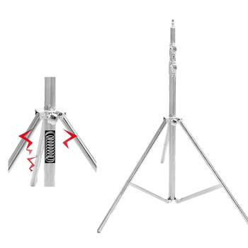 Stalak za fotografiju od nehrđajućeg čelika, 3-dijelni, nosivost 10 kg, cijev promjera 19–30 mm, težina 2,5 kg
