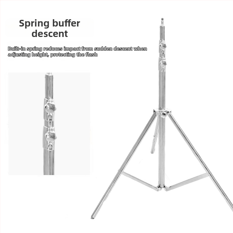 Nerezová stojan na fotografiu, 3-segmentový, nosnosť 10 kg, trubica Ø19–30 mm, hmotnosť 2,5 kg