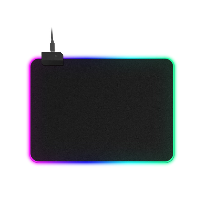RGB gaming podloga za miš s LED osvjetljenjem, gumasta protuklizna površina, velika veličina
