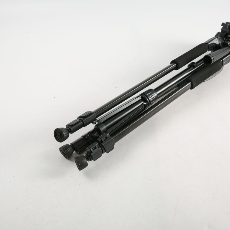 Stativ za DSLR i bezzrcalne kamere, 360° tro-osni gimbal, aluminijska legura, 3-sekcijski, ploča brzog otpuštanja, nosivost do 2 kg