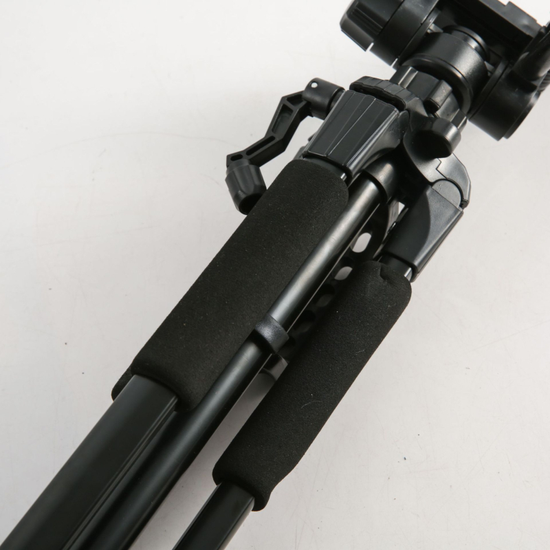 Stativ za DSLR i bezzrcalne kamere, 360° tro-osni gimbal, aluminijska legura, 3-sekcijski, ploča brzog otpuštanja, nosivost do 2 kg