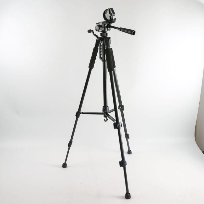 Stativ za DSLR i bezzrcalne kamere, 360° tro-osni gimbal, aluminijska legura, 3-sekcijski, ploča brzog otpuštanja, nosivost do 2 kg