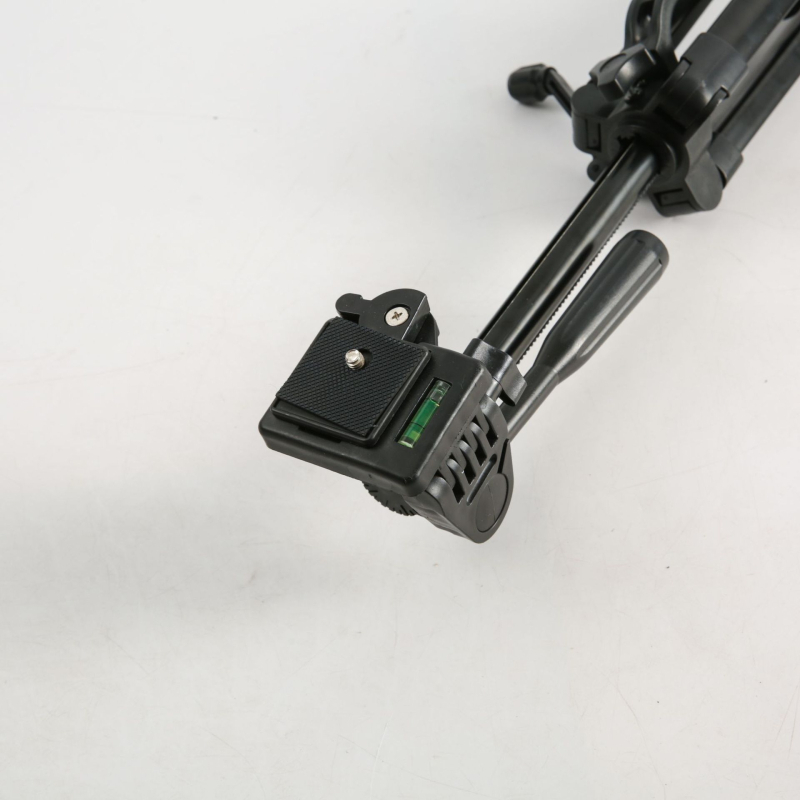 Stativ za DSLR i prijenos uživo, aluminijska legura, 3 sekcije, ploča za brzo otpuštanje, 3D PTZ, nosivost < 2 kg