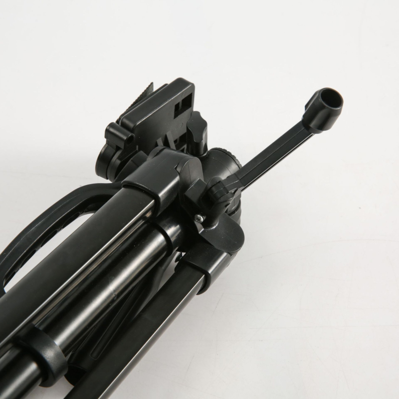 Stativ za DSLR i prijenos uživo, aluminijska legura, 3 sekcije, ploča za brzo otpuštanje, 3D PTZ, nosivost < 2 kg