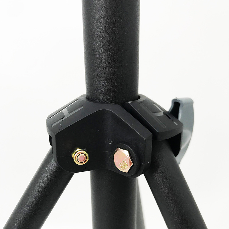 Τρίποδο από κράμα για ζωντανή μετάδοση, καθολικός σχεδιασμός, με κράτημα τηλεφώνου και στηρίγμα φωτισμού, μοντέλο MS