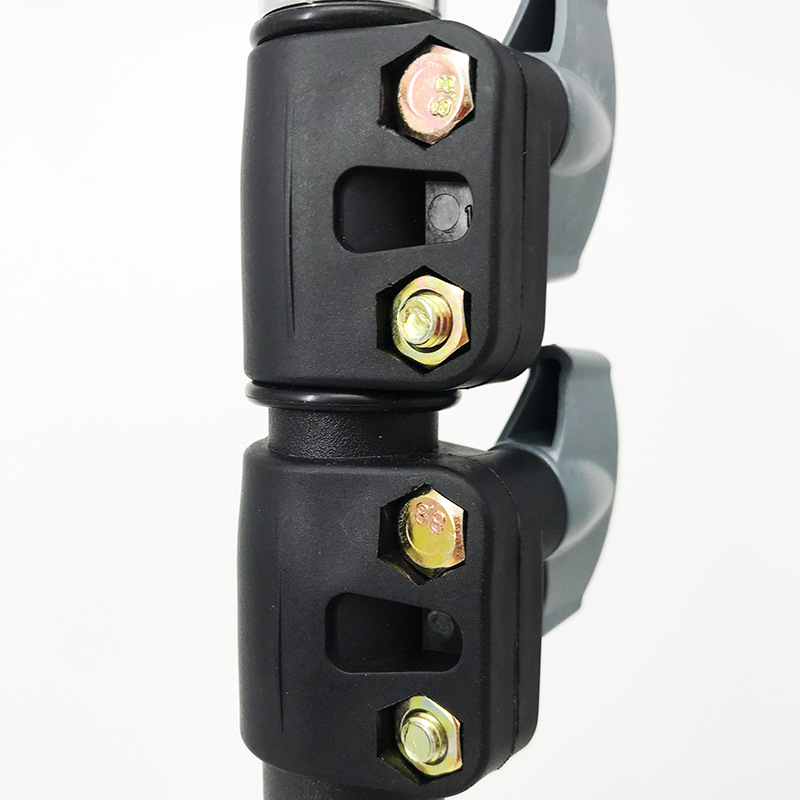 Τρίποδο από κράμα για ζωντανή μετάδοση, καθολικός σχεδιασμός, με κράτημα τηλεφώνου και στηρίγμα φωτισμού, μοντέλο MS