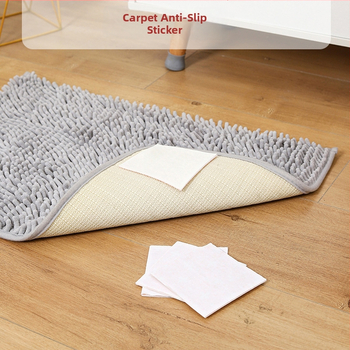 Netiest materiāla pretslīdējošas pašlīmējošās etiķetes paklājiem, grīdas matiem, jogas paklājiem un peles paliktņiem