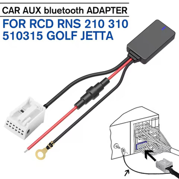 Bluetooth 5.0 auto adapter Hands-Free MP3 kabel kompatibilan s RCD/RNS 210/310/510/31