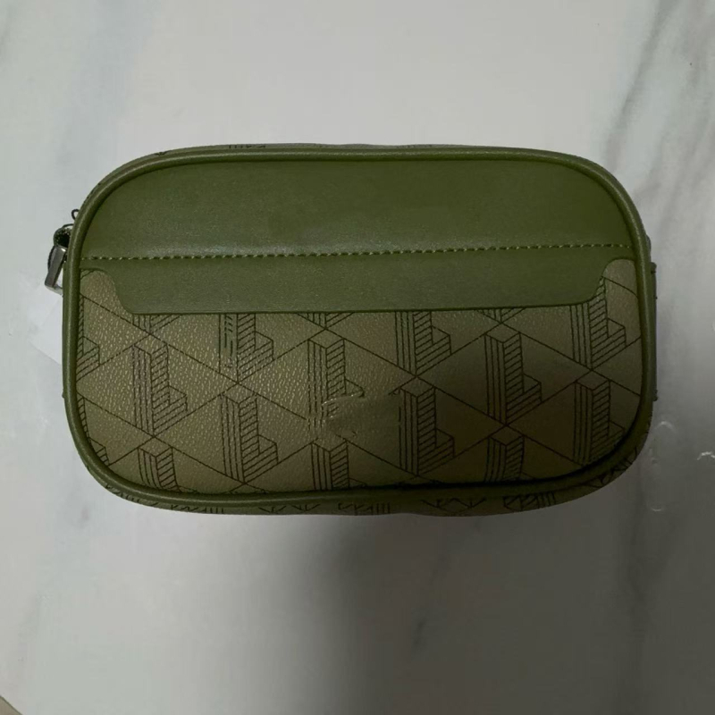 Férfi PU bőr crossbody táska kockás geometriai mintával, mindennapi stílus, könnyű, vízálló, kiváló minőség