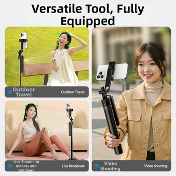 TELESIN Podlahový stojan, plastová konštrukcia, podpora prispôsobenia, všeobecný štýl