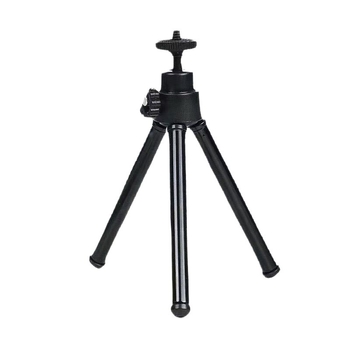 Stolni dvodijelni aluminijski stativ s kugličnom glavom, za telefone, kamere i mini projektore, prijenosni