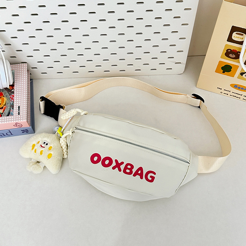Ženska torba u japanskom stilu s natpisom slovima, crossbody torba za telefon i torba za pojas