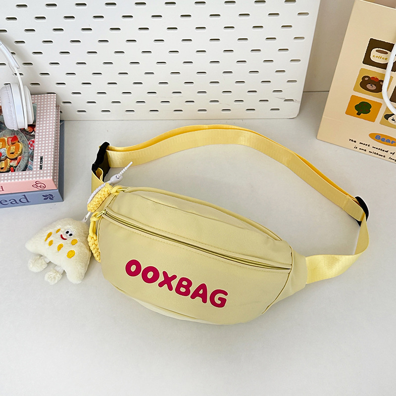 Ženska torba u japanskom stilu s natpisom slovima, crossbody torba za telefon i torba za pojas